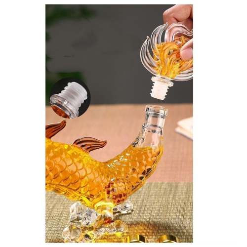 Wine Bottle -Glass Whisky Bottle Handmade 2
