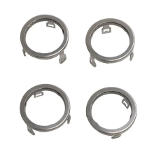 4 piezas Junta de inyector Elemento desacoplador del inyector de combustible del motor para