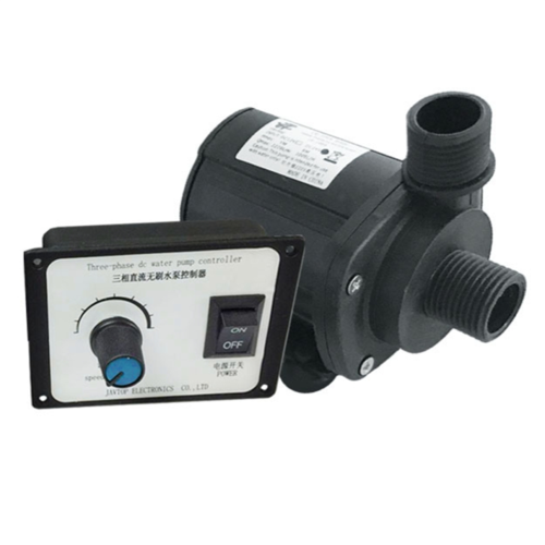 24V borstlös DC höglyftande tyst boosterpump dränkbar pump