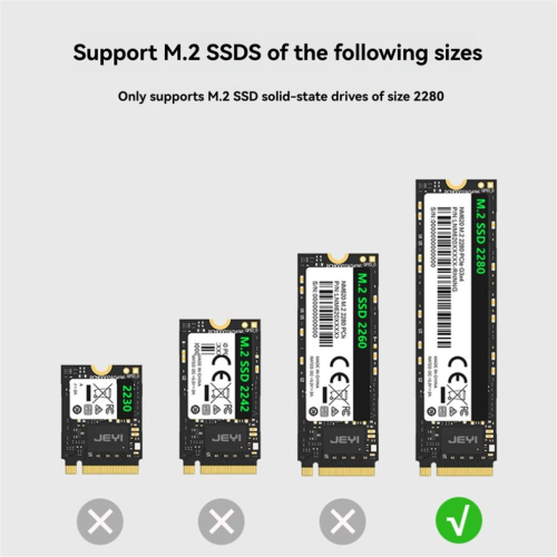Boîtier externe pour disque dur/SSD SATA vers Type-C 7 mm avec éclairage RGB 2