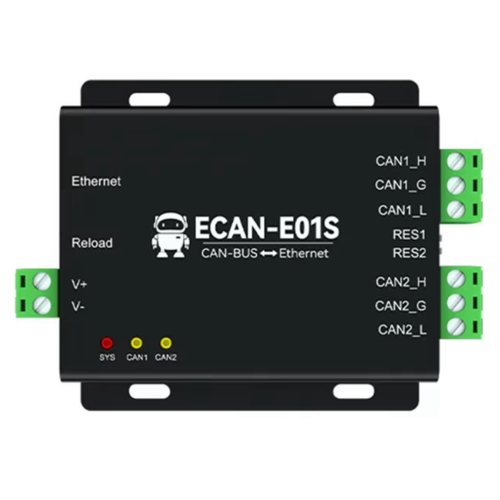 Μετατροπέας πρωτοκόλλου Ethernet σε CDSENET ECAN-E01S CAN 2.0 Ρελέ 1