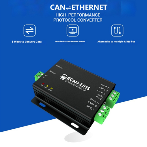 Μετατροπέας πρωτοκόλλου Ethernet σε CDSENET ECAN-E01S CAN 2.0 Ρελέ 2