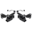 1Pair 4-Pins Rear Suspension Height Level Sensor Bracket for 3