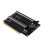 Carte d'extension PCIe 3.0 x16 vers x8 avec interface SATA améliorée 1