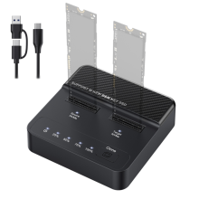 NVME Solid State Drive Duplicator M.2 SSD Docking Station (EU)