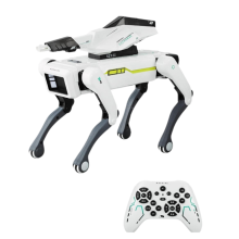 Robot IA intelligent à dialogue vocal avec un chien machine, télécommande téléphonique.