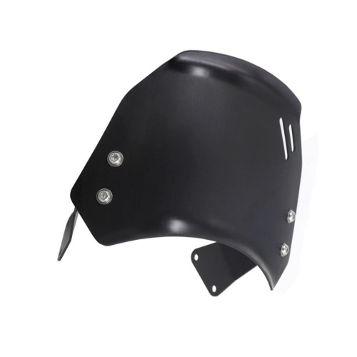 Accessori per moto: parabrezza Scrambler 400x argento 2