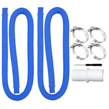 Poolschläuche für Aufstellpools, 39 Zoll (ca. 99 cm) langer, flexibler Schlauch mit robustem Anschluss