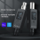 UHF Wireless Converter Transmitter Receiver for Dynamic Microphone 3