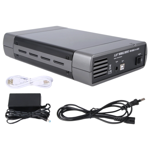 Εξωτερική θήκη οπτικού δίσκου USB2.0 SATA, προσαρμογέας βύσμ 2