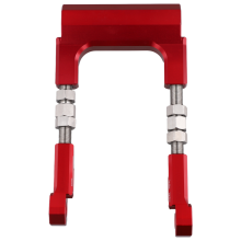 CNC motorfietszadelverlagingsset voor S1000R, rood