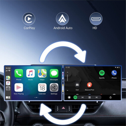 3 in 1 Wireless CarPlay TV Box Android Auto CarPlay 1