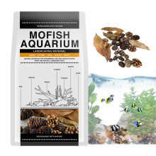 Aquarium Leaf Litter, Aquarium Regulator and Water Conditioner, Healthy Shrimp and Aquariums Botanicals, for Shrimps, Goldfish, Guppies and Frogs