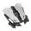 3X Cupolino in alluminio CNC per moto - Parabrezza 3