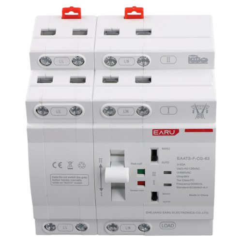 ATS Dual Power Automatic Transfer Switch Power 110V Grid+Dynam 2