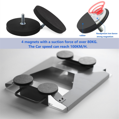 Pour support de toit Mini, kit de support magnétique de toit Mini 2