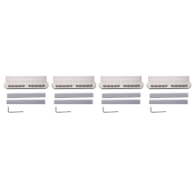 DDR4 DDR5 RAM Memory Heatsink Cooler Memory Cooling Vest,Silver