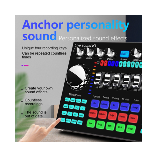 Scheda audio K1 Live, scheda audio Bluetooth portatile 2