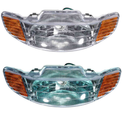 Faro anteriore per moto adatto a 50cc AF34.5-Blu