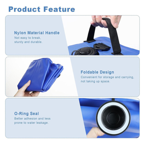 4pack Canopy Water Weights Bag,Gazebos Tent Water Weights Set, Blue 2