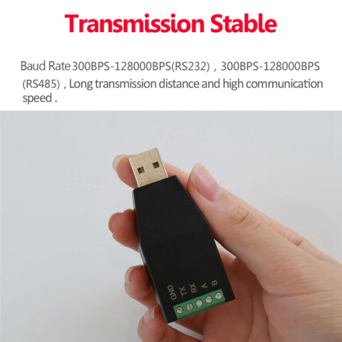 Módulo de comunicación serie USB a RS232 RS485 Convertidor de señal 2