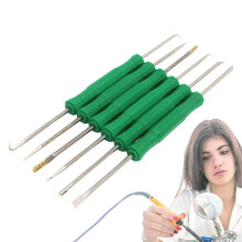 Kit de soudage pour électronique, ensemble de 6 outils chauffants double face, aide professionnelle