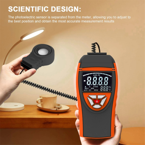 Ψηφιακοί μετρητές φωτός BT-8801C για εγκαταστάσεις 2