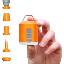 Mini luchtpomp voor matrassen, geschikt voor buitenkamperen, draagbare elektrische opblaaspomp