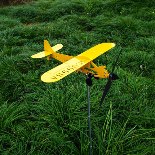 Windspiele und Windmühlen Flugzeugwindmühlen eiserne Windspiele 2