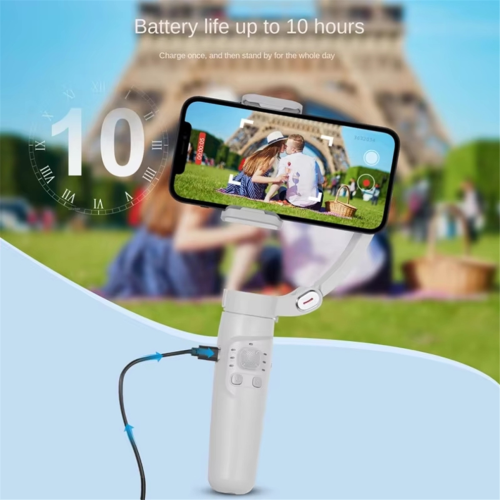 Stabilizzatore gimbal portatile M1 con supporto per selfie stick 2