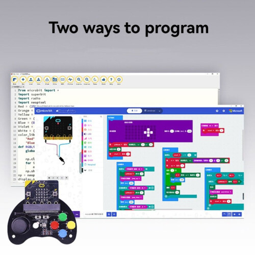 Scheda di espansione per joystick di gioco con telecomando per robot e auto, ideale per bambini. 2