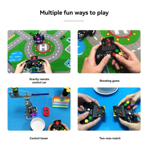 Scheda di espansione per joystick di gioco con telecomando per robot e auto, ideale per bambini. 1