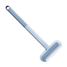 Outil de nettoyage double face pour enlever les poils de chat sur les tapis et les meubles, idéal pour