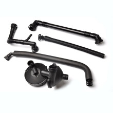 Kurbelgehäuseentlüftungsventil + Entlüftungsschlauch-Kit für 3er BMW E46 E39 X3