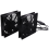 Dual 120mm 5V USB Powered PC Router Fans with Speed Controller 4