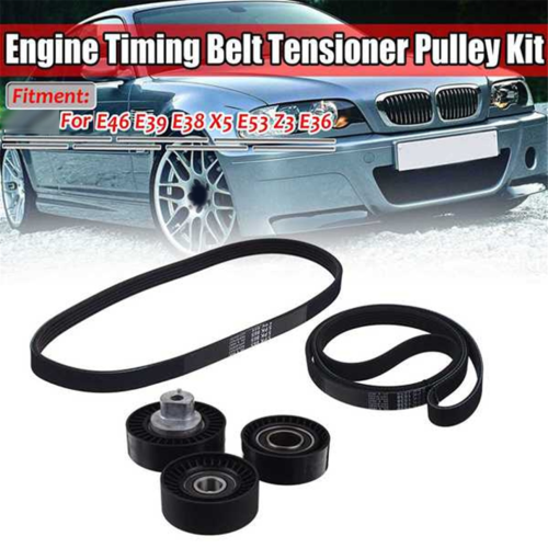 New Car Engine Timing Belt Tensioner Pulley Kit for E46 E39 E38 1