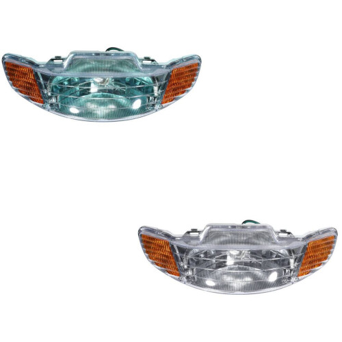 Faro anteriore per moto adatto a 50cc AF34.5-Blu 1