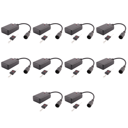 3 Pins XLR Wireless Remote Control Receiver for Smoke Fog Machine 2