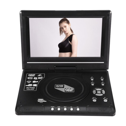 9.8 Inch Portable Mobile Dvd Support Sd Card/USB Port/Dvd Us Plug