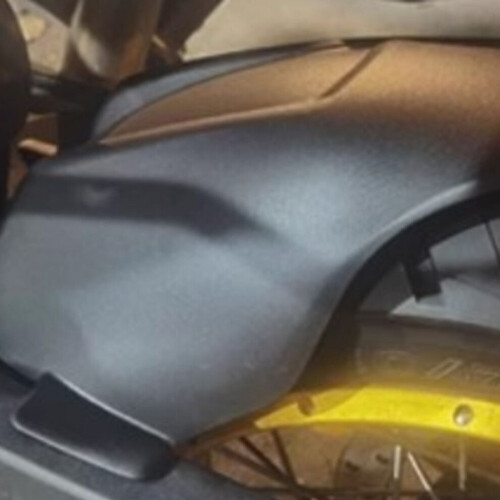 Motorcycle Rear Mudguard Accessories Mud Flap Splash Guard 2
