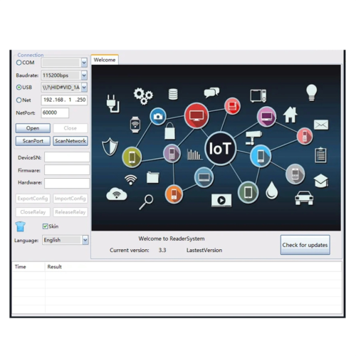RFID UHF Desktop USB Reader & Writer USB Keyboard Output 1