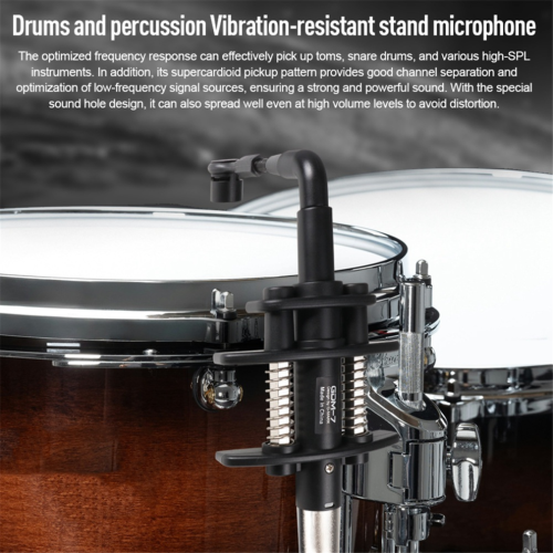 Microfono per rullante, microfono cardioide, microfono per strumenti musicali 1