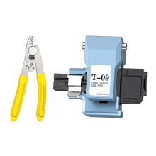 Alicates para cortar cables de cuero y fibra óptica totalmente automáticos T-09