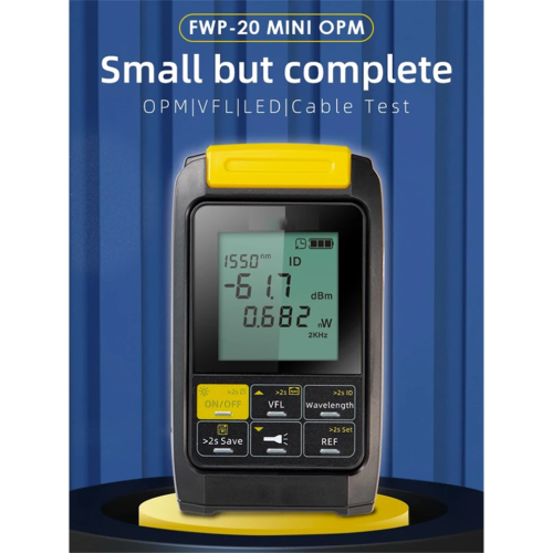 Optical Power Meter Visual Fault Locator Fiber Optic Light Meter,B 2