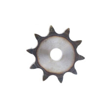 Set di ingranaggi pignone, ruota dentata piatta in acciaio, passo 12,7 mm, 10-25 denti, 1 pezzo, denti