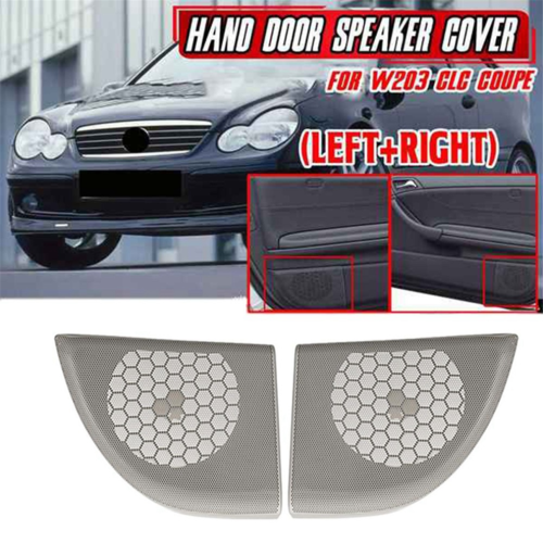 Car Front Door Speaker Cover Trim Speaker Grille for - 1