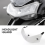 Protector de faros de motocicleta, cubierta protectora de luz para 2