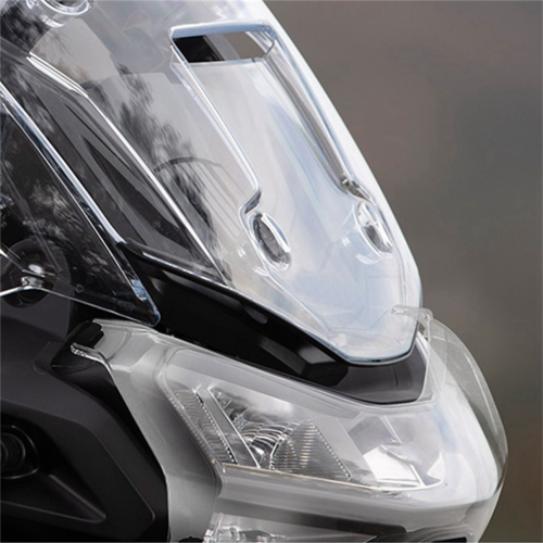 Protector de faros de motocicleta, cubierta protectora de luz para 2