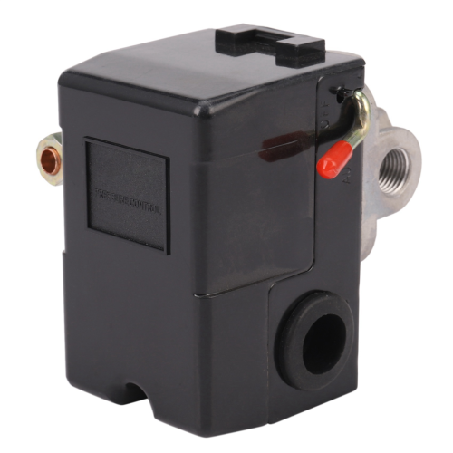 Pressure Switch Control Air Compressor 140-175 PSI 4 Port Black 1