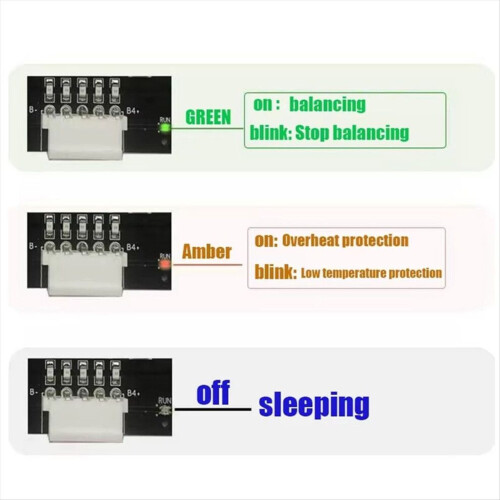 3S 4S Active Balance Board 10A Li-Ion LiFePo4 Equalizer Module 10A 1